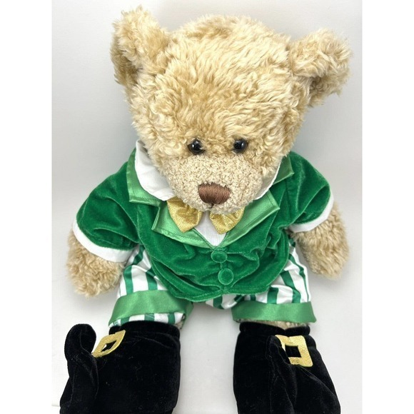 Build A Bear Curly Shaggy Plush St Patrick’s Irish Outfit 16” Stuffed Animal Toy - Picture 5 of 16